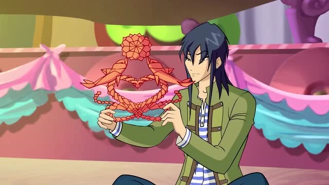 《魔法俏佳人》看到驱依折纸这么厉害,英雄感到很不服气