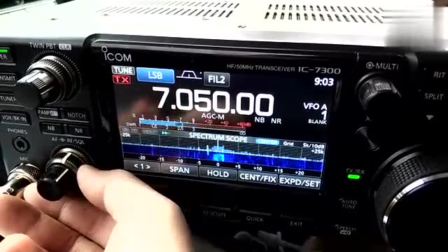 这次电波跳的挺远,从安徽和千里之外的唐山业余电台实现了通联