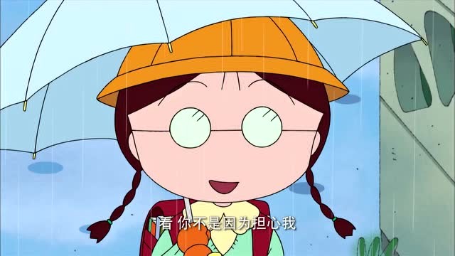 樱桃小丸子2:风雨交加小玉等待着丸子,丸子感动得两眼含泪