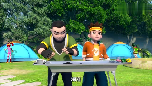 超变战陀:叮叮要求去露营练习,流星他们很高兴!