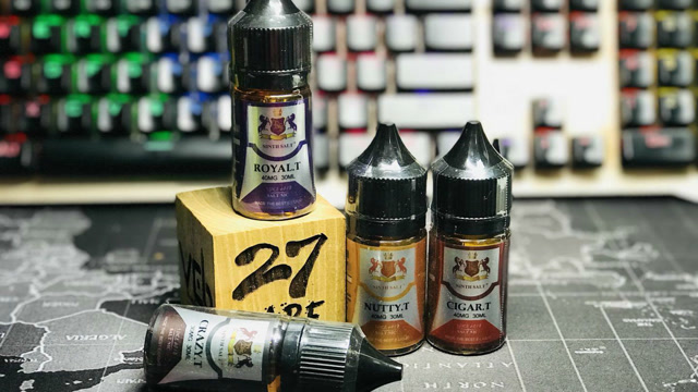 27vape第227期九盐尼古丁盐烟油