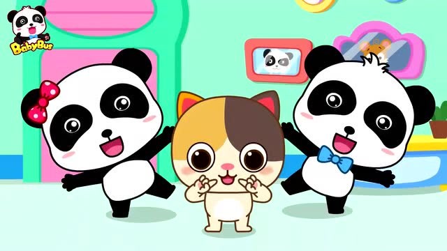 宝宝巴士-小猫咪和妙妙一起跳刷牙舞