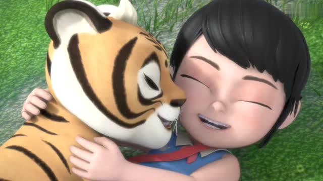 熊出没之探险日记:赵琳回忆起从前和虎妞的生活