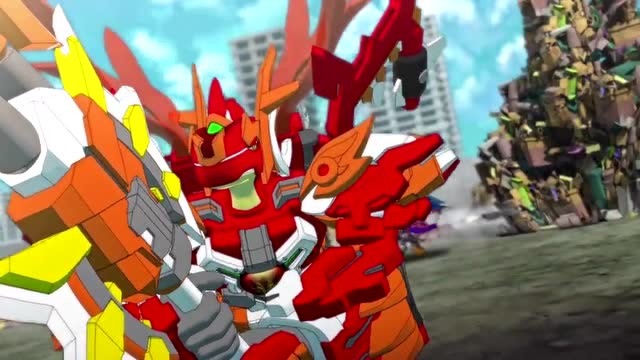 斗龙战士:卡森好厉害大战了一夜还没分出胜负