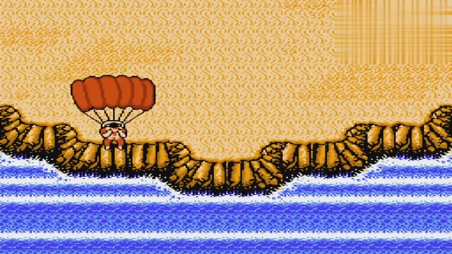 经典fc射击游戏《霹雳神兵》第1关