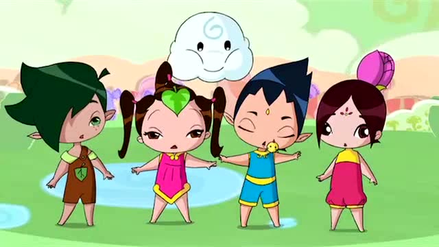 云朵宝贝:大家一起和小树哥哥猜谜语吧!