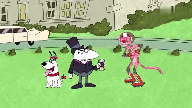 粉红豹:顽皮豹身上的小虫找到新的主人