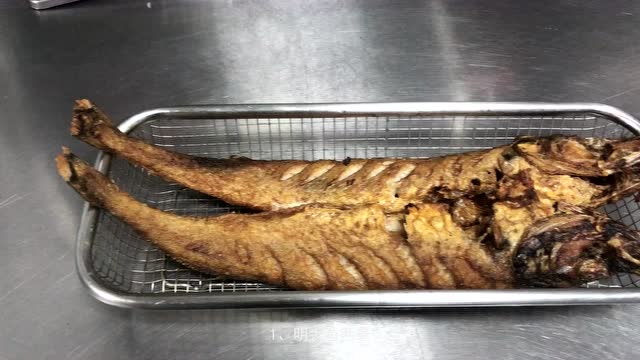 石板明太鱼操作流程