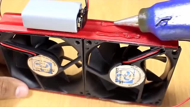 牛人自制笔记本电脑散热风扇这散热效果杠杆的