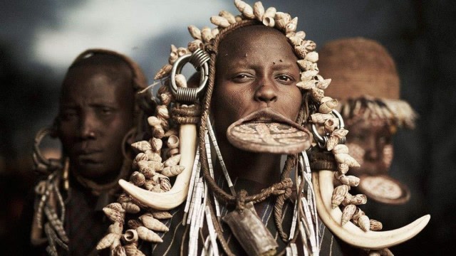 非洲部落酋长照片图片