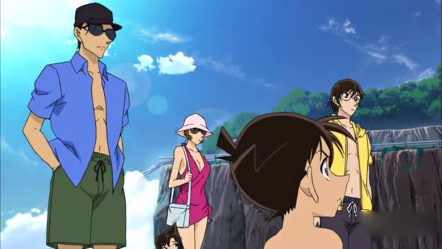 名侦探柯南:受害者在水里溺亡,柯南在现场能否找出凶手!