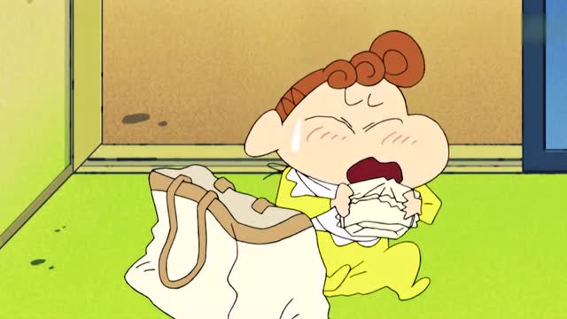 蜡笔小新小葵喂小莩吃东西感觉像在动物园喂猴子