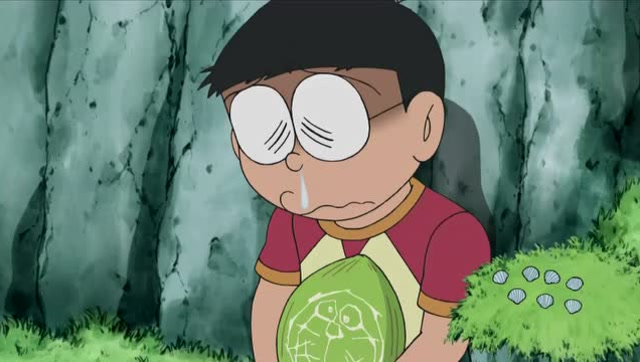 《哆啦a梦》哆啦a梦怎么都不来找大雄,大雄好伤心呀!