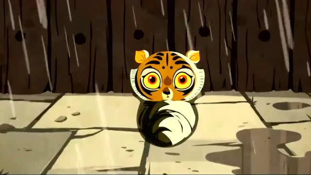 功夫熊猫,老虎非常讨厌小孩,师傅说的话别人都不好接!