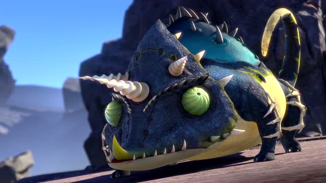 巨兵长城传:这恐兽居然恢复能力这么强,冰流危险了