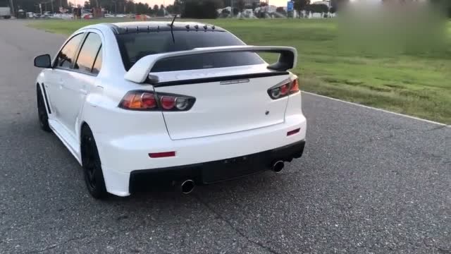 别人眼中的破三菱 实拍三菱evo