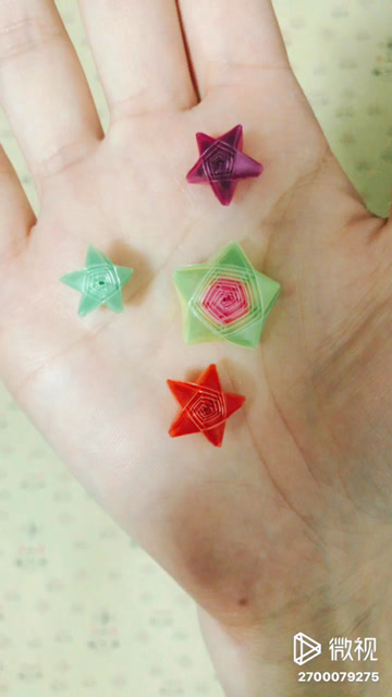 当年很流行的吸管五角星,你偷偷在课桌下折过吗?