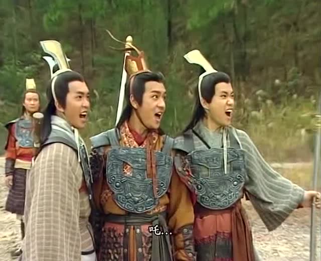 哼哈二将纵然勇猛,但是抵不住哪吒三兄弟的妙音,纣王只好认输