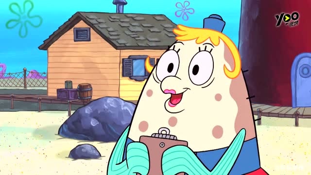 海绵宝宝:泡芙老师让蟹老板开船上路,刚开出去就撞船了