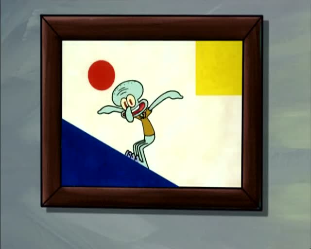 章鱼哥满脑子都是艺术,他都忍不住唱出了艺术之歌