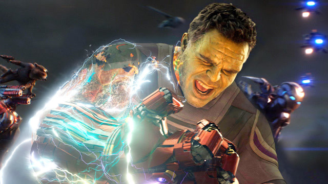 《复联4》浩克舍命做出两件事, 充分证明他很强