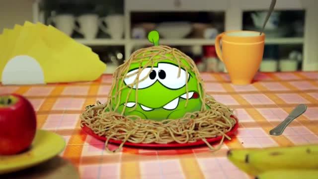 奥姆动画,奥姆在家里选来选去,最喜欢吃的还是糖果!