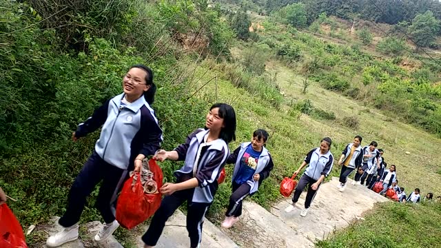 2019年碧痕中学文明行动 满意在校园志愿活动