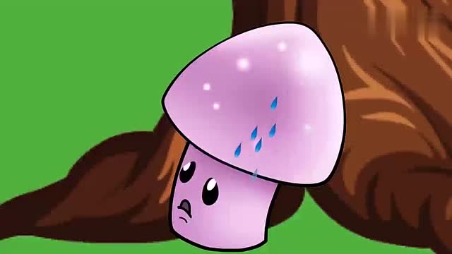 植物大战僵尸:小蘑菇是渴了吗