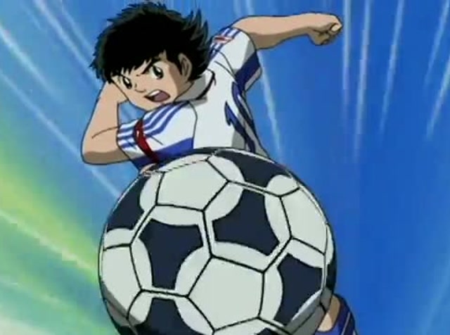 足球小将:小翼的球技行云流水,动力射球惊艳法国队!