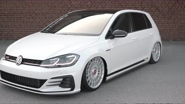 rotiform las高尔夫7轮毂完美搭配姿态改装