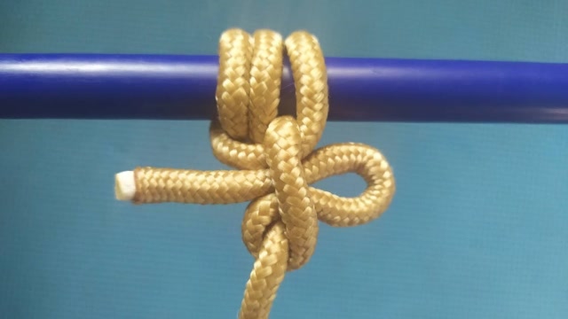 实用绳结!鲁班结的打法!