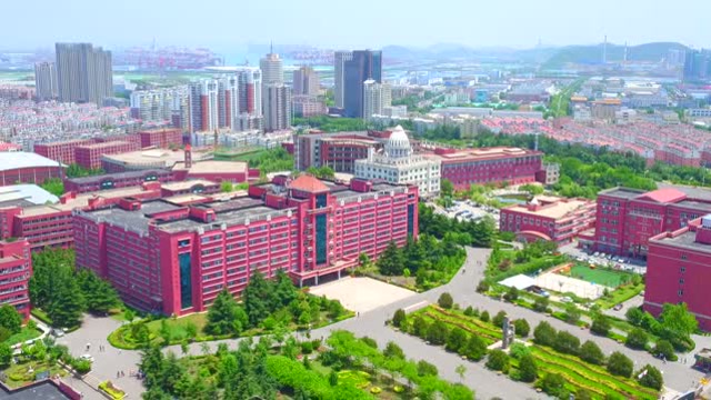 青岛滨海学院全景图图片