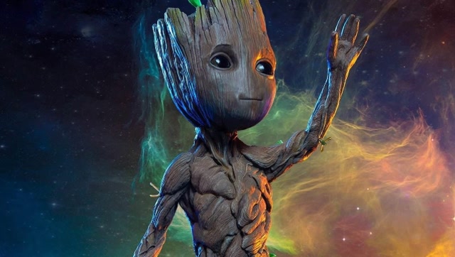 漫威格鲁特,萌点《像我这样的人》,胡巴也来跳舞!