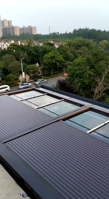 阳光房,电动遮阳,太棒了