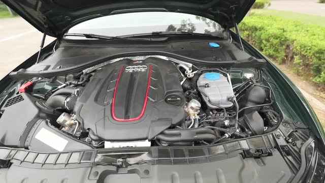 rs6的心脏,这台4.0t v8双涡轮增压发动机