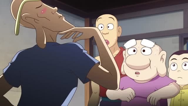 《乌龙院传奇》右活宝嫌弃长眉师傅的秃头,不喜欢他