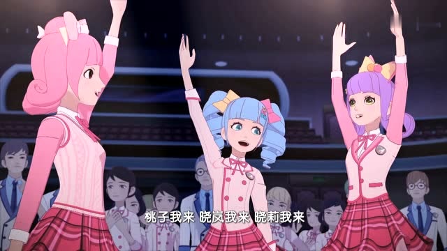 菲梦少女大家听到要选队长尹晓岚第一个举手