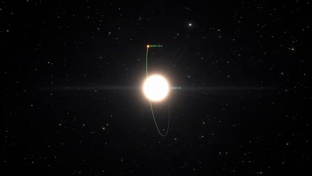 超热系外行星wasp-76b有铁雨