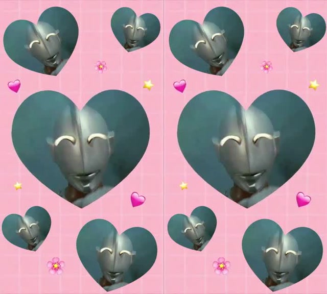 奥特曼变成笑脸,这魔性的笑容,太逗了