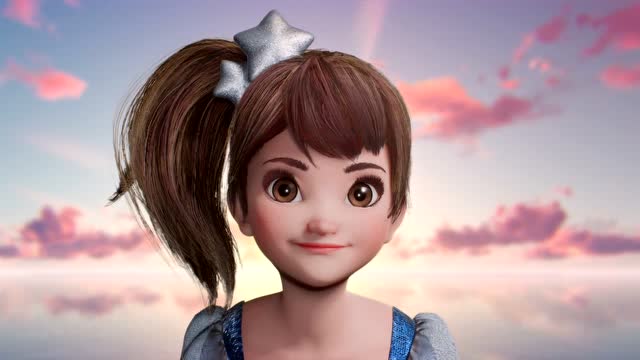 数字王国推出新形态虚拟偶像「班长」小艾|概念预告片