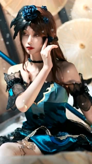 王者荣耀王昭君偶像歌手星元皮肤cos绝美无比