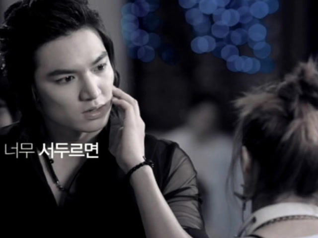 李敏镐 朴山多拉 cass 啤酒广告mv《kiss》