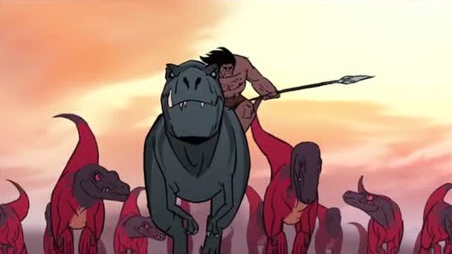 动画剧集《野蛮纪源》预告片,史前战纪!