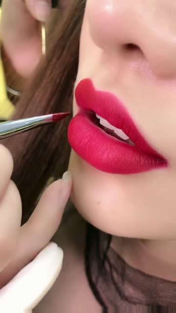 满唇这么画,超性感,男朋友不喜欢才怪!