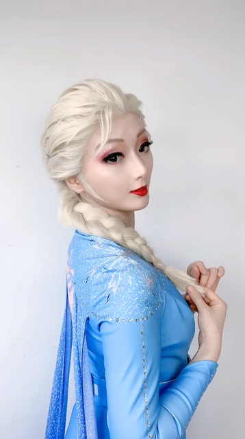 冰雪奇缘2艾莎cos