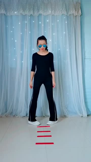 曳步舞蝴蝶步教学