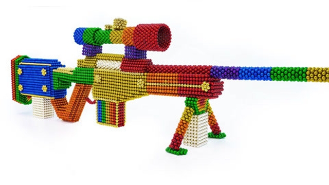 牛人教你用巴克球制作狙击枪模型,难度不会很大,一起来做吧