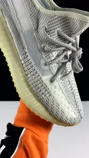 椰子350v2氧化天使实拍