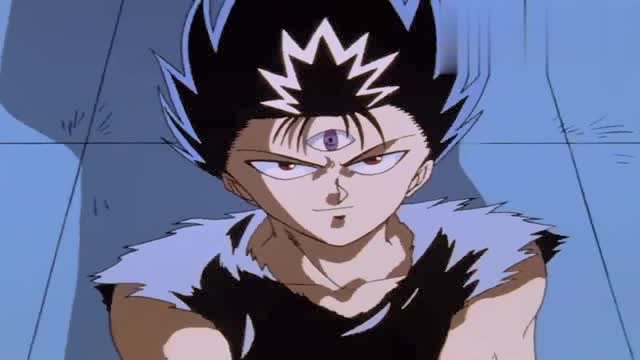 幽游白书:飞影大战武威,斗气四射,观众都不安全了