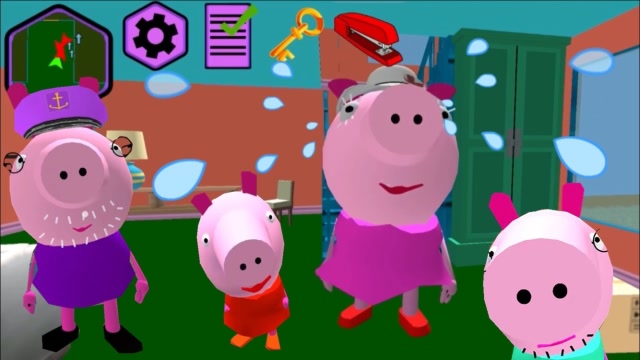 疯狂佩奇:猪爷爷的订书机不见了,这一关的猪奶奶有点惨!